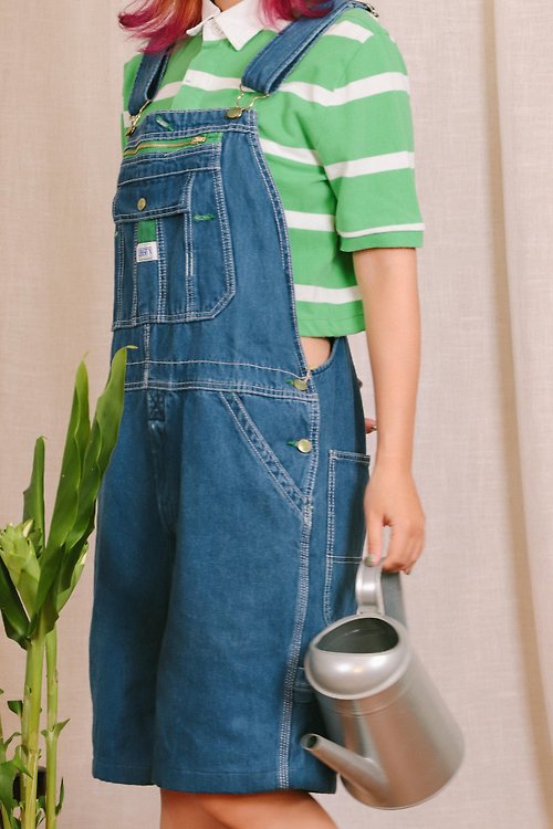 Tsubasa.Y│Carhartt suspenders shorts 001 34 waist Khaki overalls suspenders  painter - Shop tsubasay Overalls & Jumpsuits - Pinkoi