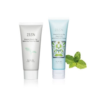 Summer pore purification set (mint cleansing cream + cleansing mud mask)