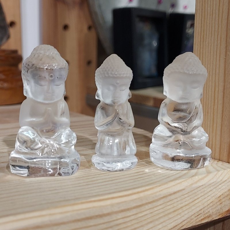 水晶釋迦牟尼佛 - 擺飾/家飾品 - 水晶 