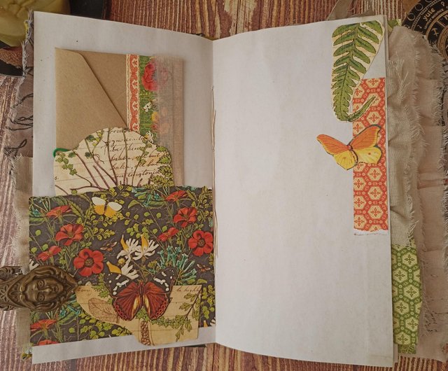 森の自然ノート手作り鳥蝶ジャーナル植物販売中 - ショップ