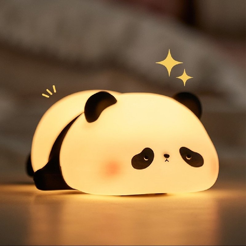 Office Stress Relief|Papa Farm_Q Cute Panda Night Light|Pat Light|Reading Light|Taiwan Spot - Gadgets - Silicone 