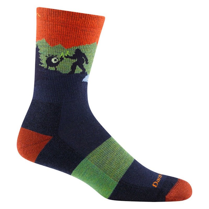【Darn Tough】男款 5014Men's Close Encounters Micro Crew Mid - 襪子 - 羊毛 灰色