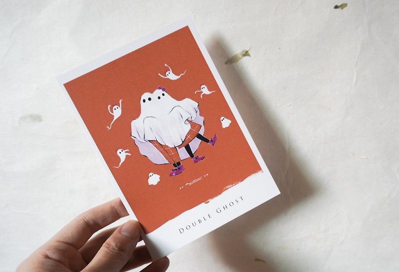 Sheets Ghosts │ Postcards - Cards & Postcards - Paper Red
