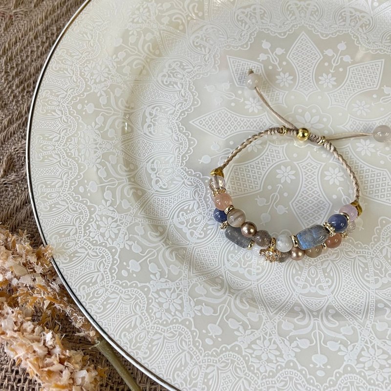 沉穩定心雙貔貅雙層手鍊 - 手鍊/手環 - 水晶 