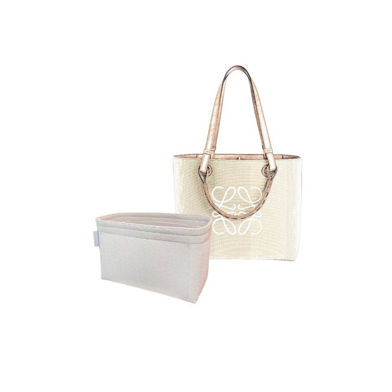 Inner Bag Organizer - Loewe Small Anagram Tote - กระเป๋าเครื่องสำอาง - วัสดุอื่นๆ หลากหลายสี