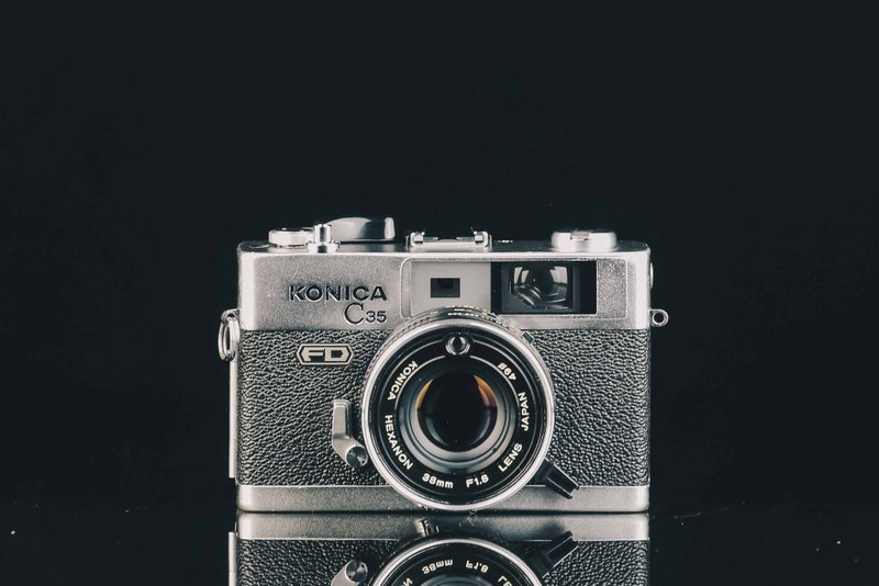 Konica C35 FD #2050 #135底片相機 - 相機/拍立得/底片相機 - 其他金屬 黑色