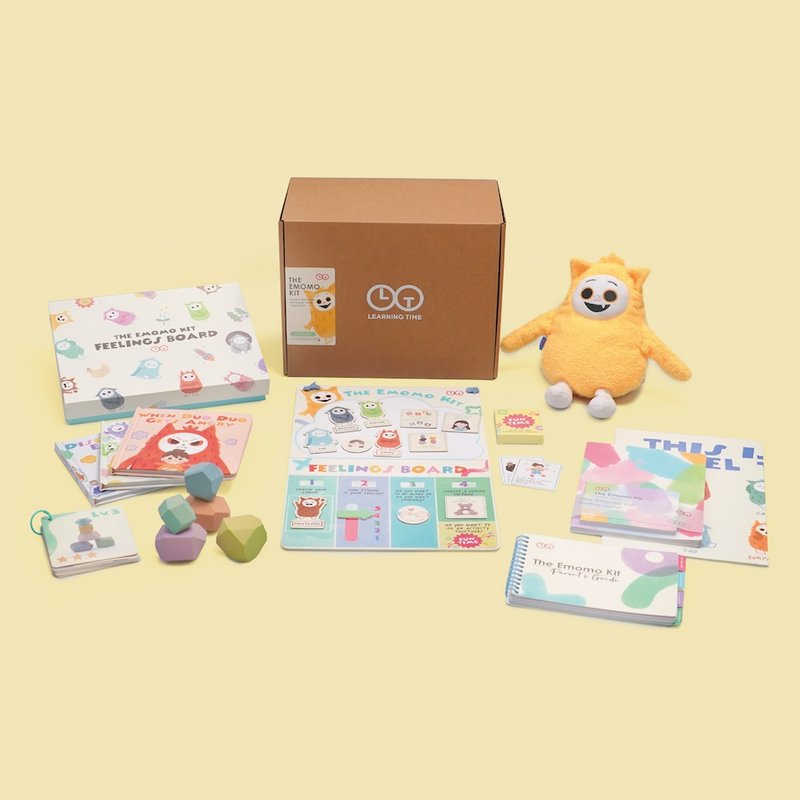 The Emomo Kit 兒童社交及情緒學習教材 (適合2歲以上使用) - 寶寶/兒童玩具/玩偶 - 其他材質 