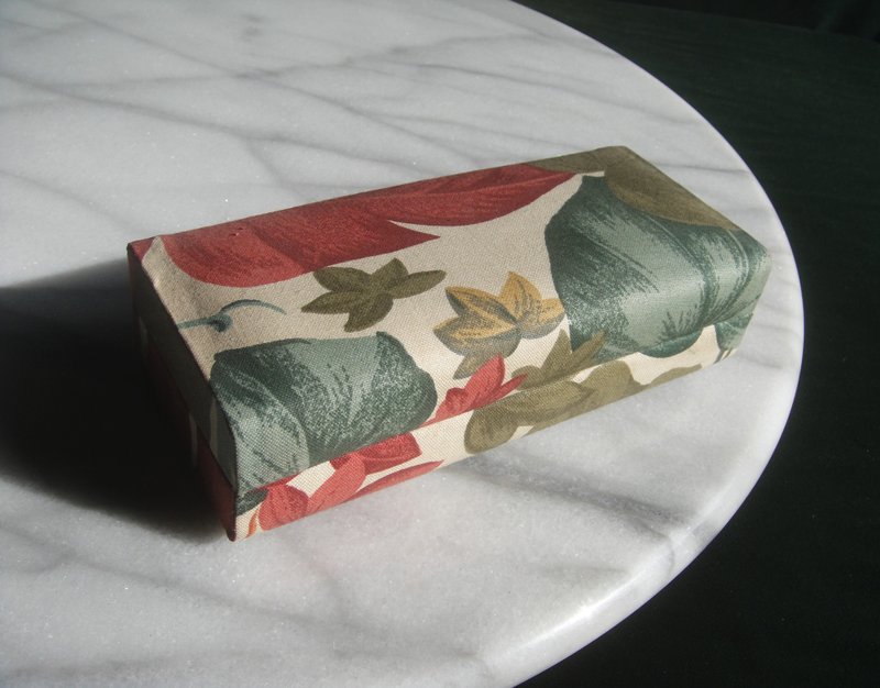 【OLD-TIME】Early second-hand cloth jewelry box - Storage - Other Materials Multicolor