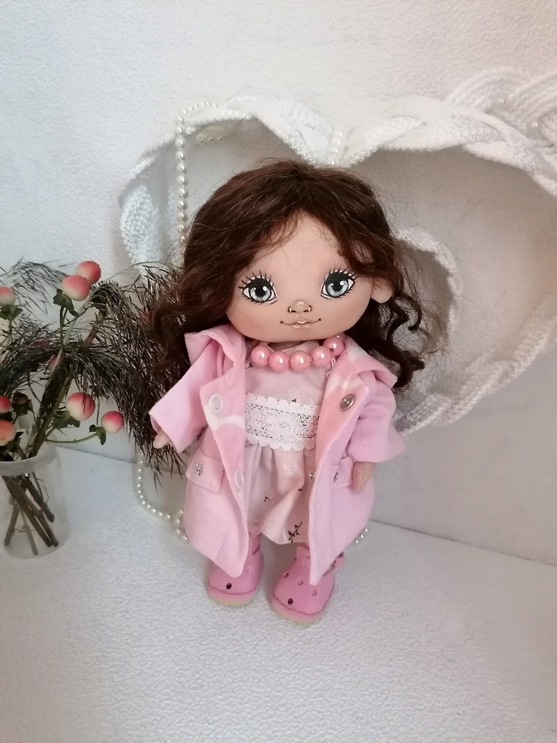 DIYdoll, handmade doll, Soft doll, textile doll, organic doll, decor
