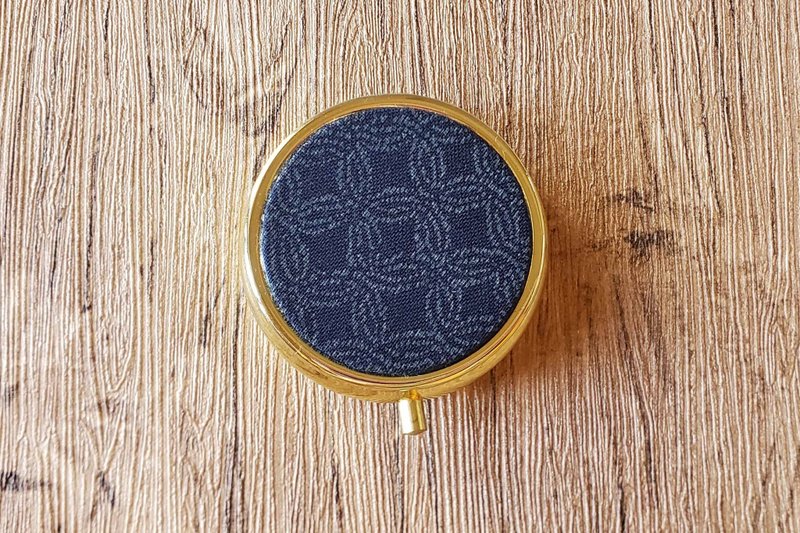 5cm small pill box Japanese flower window divided pill box round pill box storage box small pill box - Storage - Cotton & Hemp 