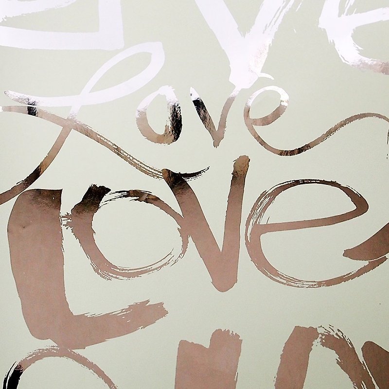 The language of love hot Silver wrapping paper [Hallmark-wrapping paper] - Gift Wrapping & Boxes - Paper White