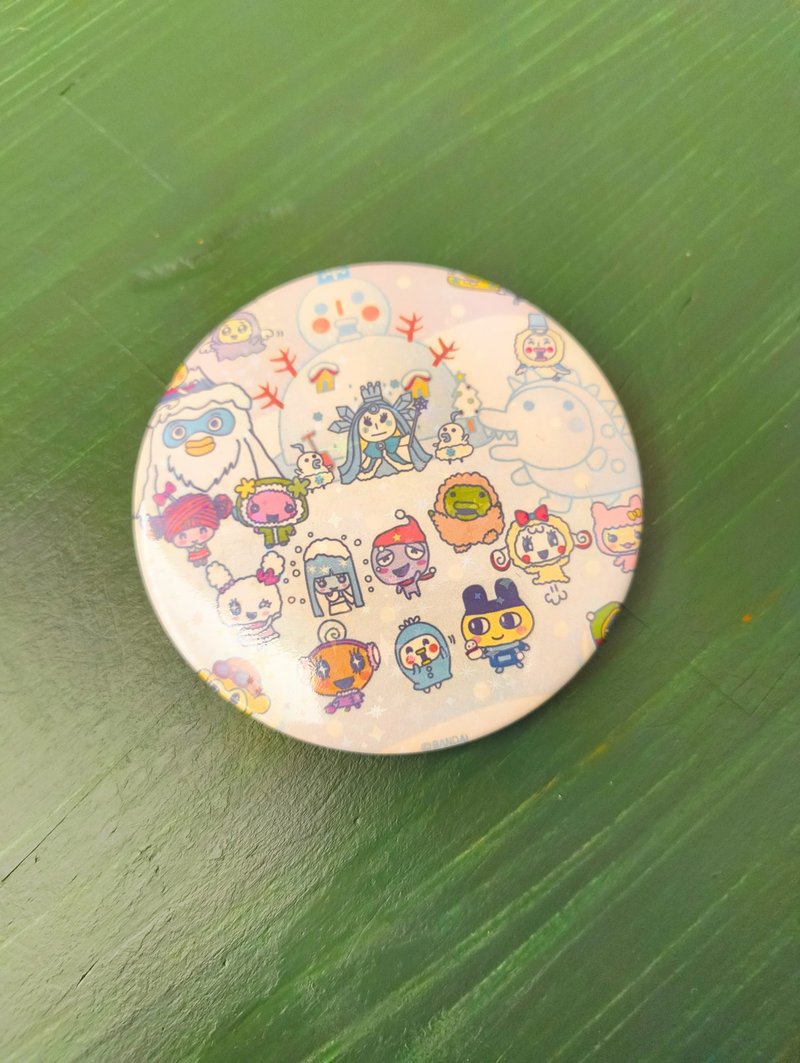 【Tamagotchi】Tamagotchi Linen family mirror well preserved Tamagotchi - Makeup Brushes - Other Materials Multicolor