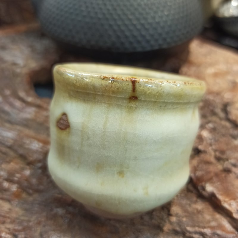 青瓷釉茶杯 - 酒杯/酒器 - 陶 綠色
