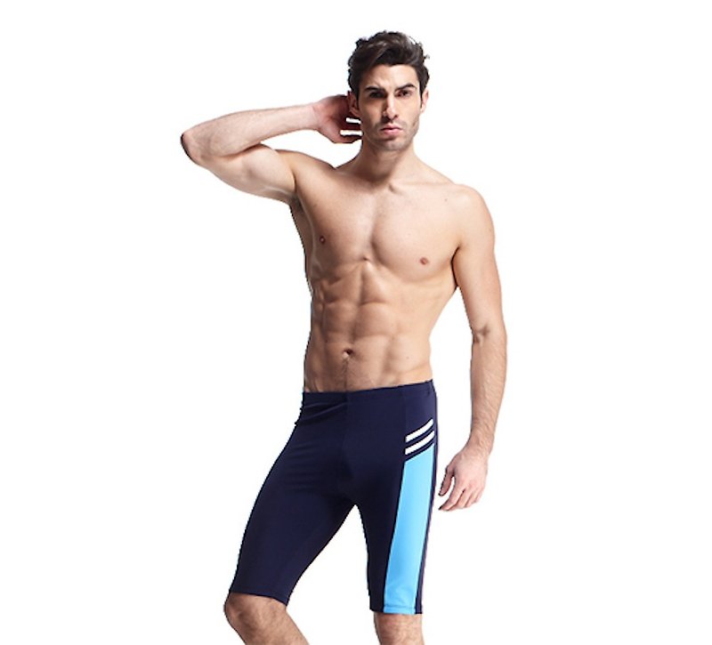 MIT five-point swimming trunks - Men's Swimwear - Nylon Multicolor