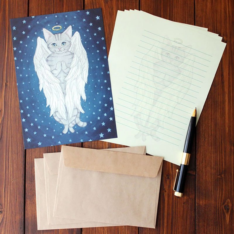 My beloved angel letter set - Envelopes & Letter Paper - Paper Khaki