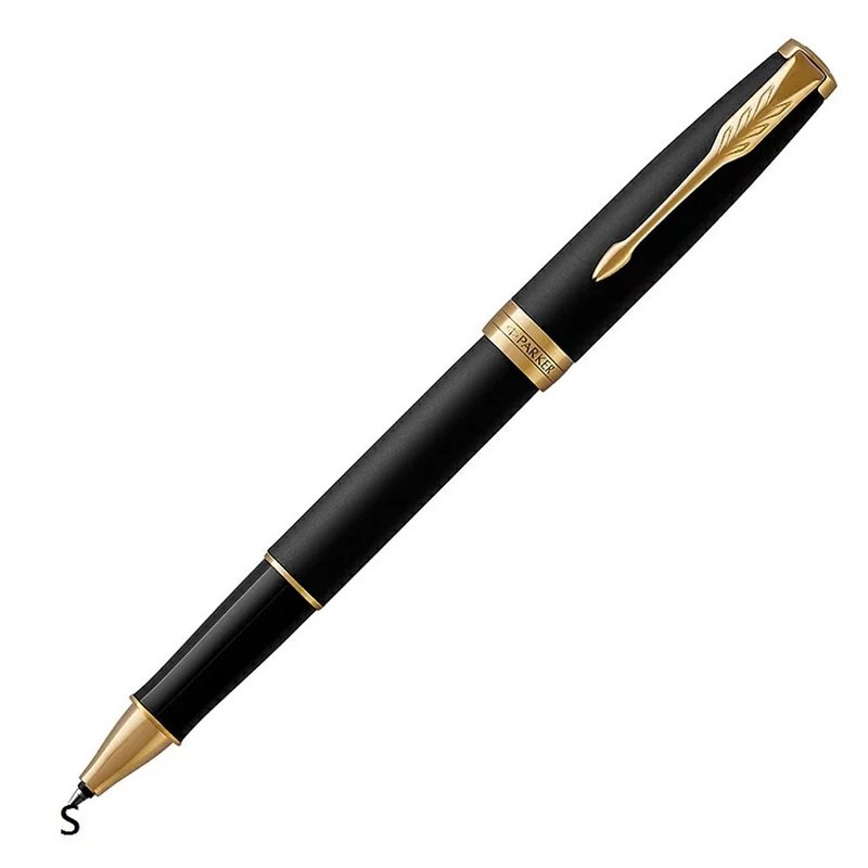 PARKER 新卓爾系列 鋼珠筆 霧黑金夾 - 鋼珠筆 - 其他金屬 黑色