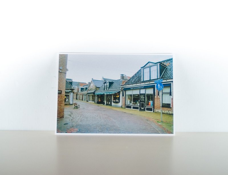 攝影明信片 | 清晨的街道-赫勞-荷蘭 - 小鎮散步 - 心意卡/卡片 - 紙 多色
