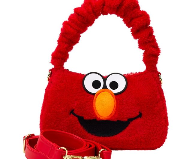 ラウンジフライ セサミストリート エルモ ぬいぐるみ クロスボディ