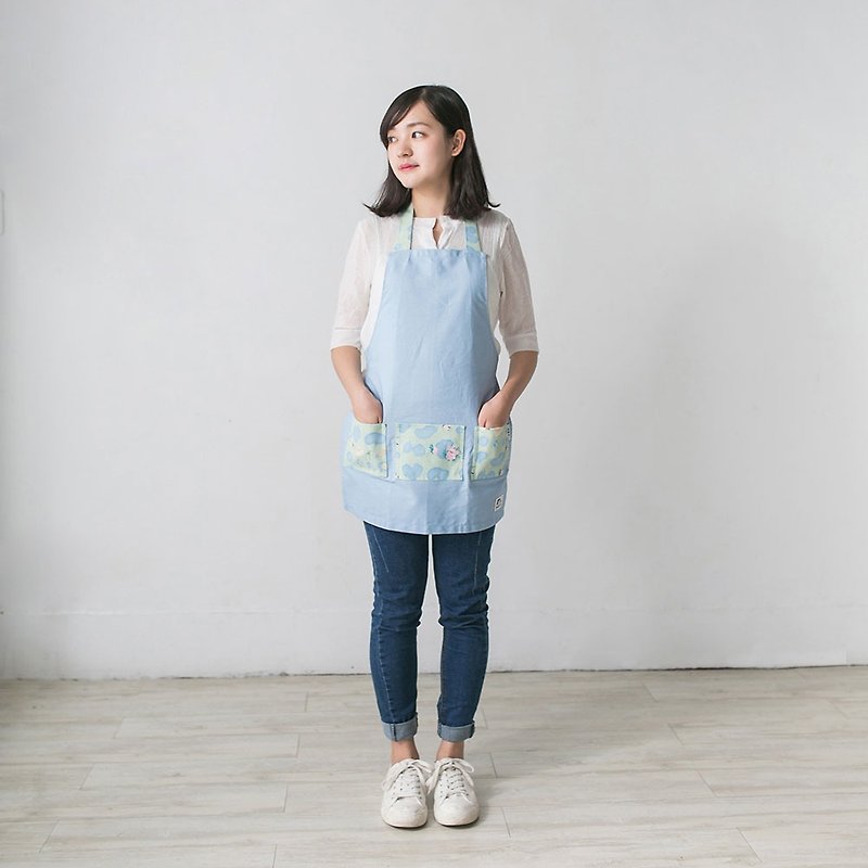 Comfort Zone-Host of Apron (One-piece) - Aprons - Other Materials Blue