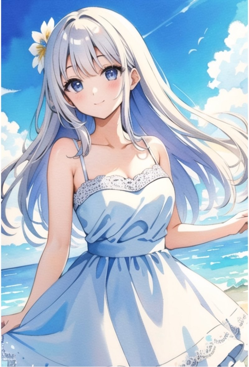 オリジナル人物ステッカー　No.293 - 貼紙 - 紙 
