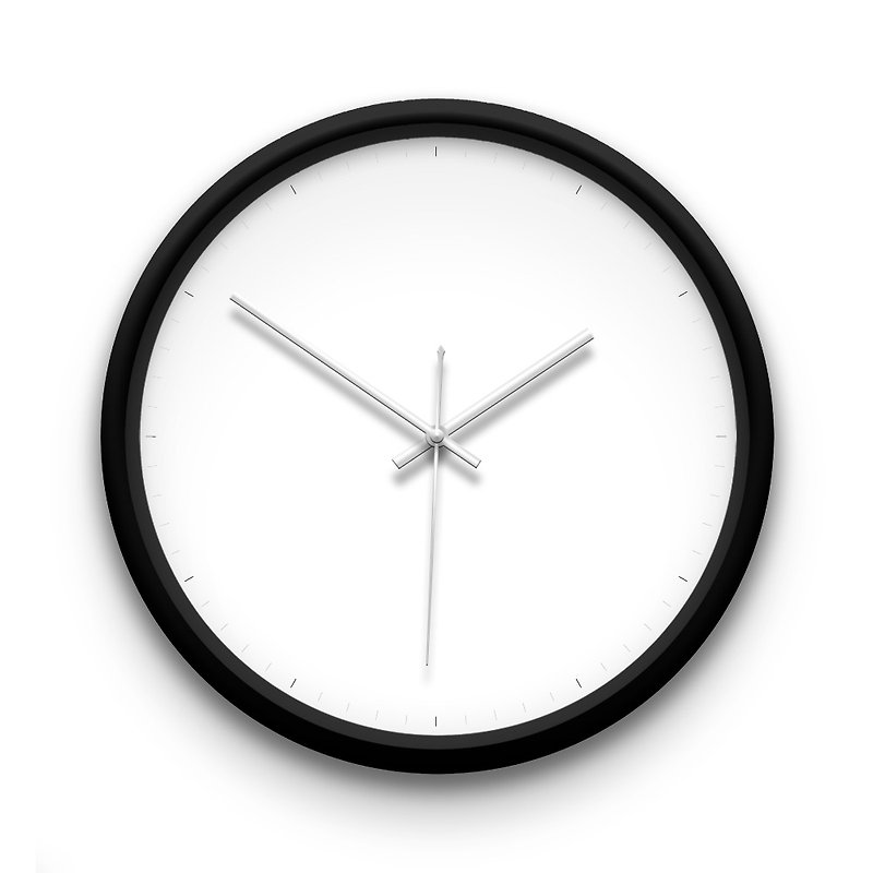 AppleWork iWatch minimalist fashion wall clock PSIC-071 - Clocks - Plastic White