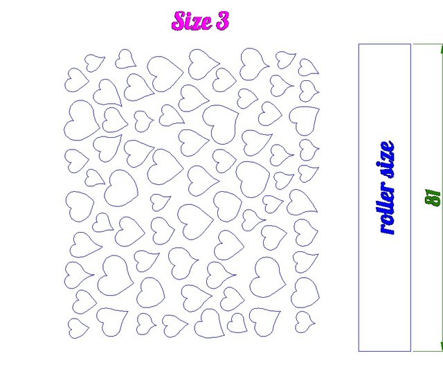 テクスチャローラーN3。心の質感。粘土の質感。ポリマークレイツール。 - ショップ 3D.Mr.Nick パーツ/クラフト道具 - Pinkoi