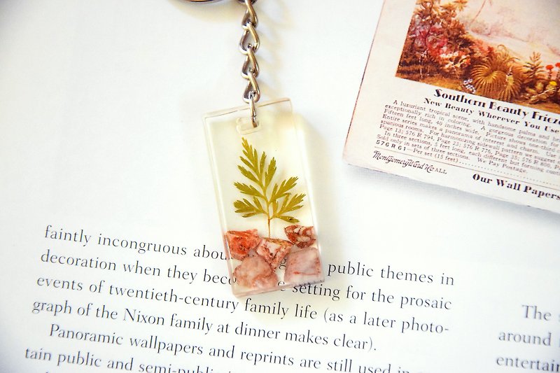 Be Strong Handmade Key Chain/Bag Chain - Keychains - Plants & Flowers 