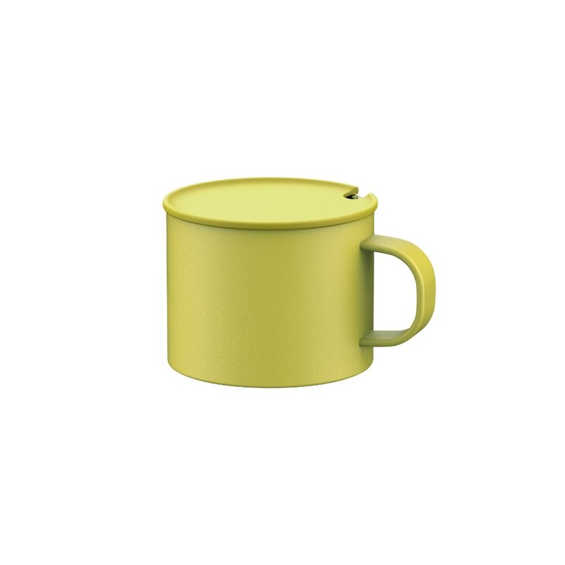 【Peacock Japan】 SUS316 Stainless Steel Vacuum Insulation Cup 280ml (Yellow) - Vacuum Flasks - Stainless Steel Yellow