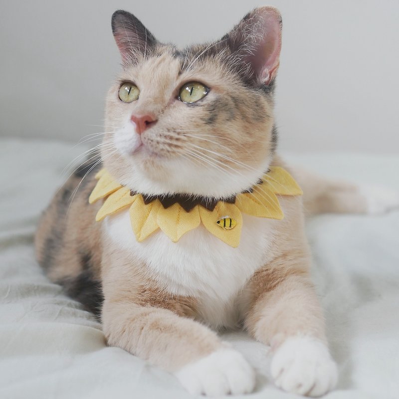 Sunshine series Breakaway Cat collar - Collars & Leashes - Cotton & Hemp 