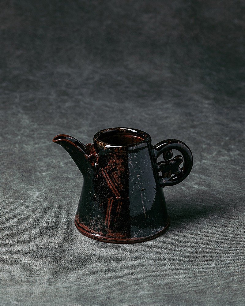【バオライ陶器】フラワープリント茶海-小 - 急須・ティーカップ - 陶器 