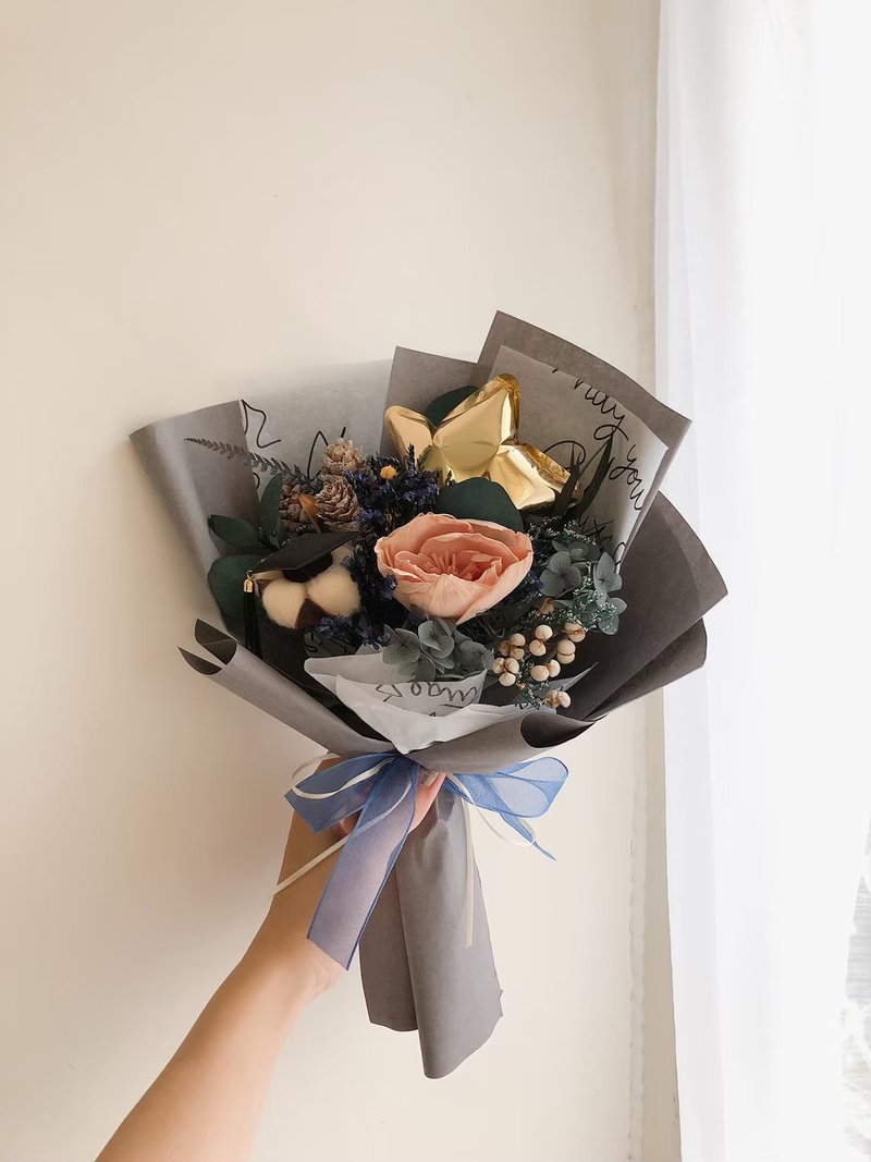 永生花 乾燥花 求婚花束 告白 交換禮物 氣球花束 紀念日禮物 - 乾花/永生花 - 植物．花 多色
