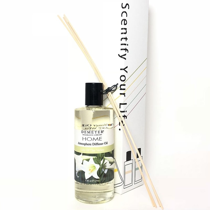 【Demeter Scent Library】 Wild Lily space expansion essential oil 120ml - Fragrances - Glass Gold