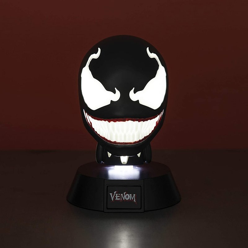 Official Licensed Spider-Man Night Light Icon Venom - Lighting - Plastic Black