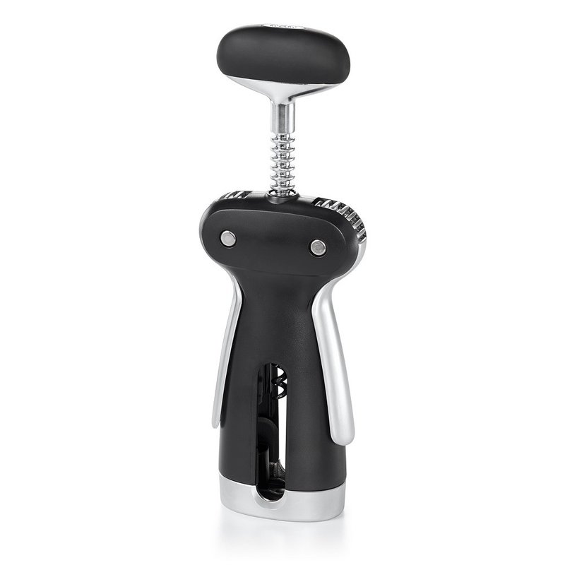 【新品】OXO 鋁箔切割螺旋開酒器 - 酒杯/酒器 - 不鏽鋼 黑色