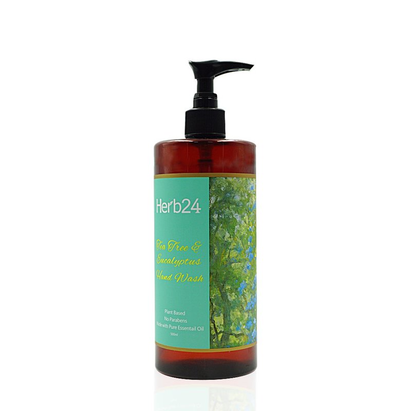 Herb24 茶樹尤加利洗手精 500ml - 洗手乳/洗手用品 - 精油 