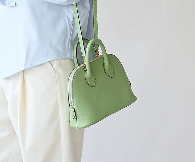 Hermes Bolide Womens Handbags, Green