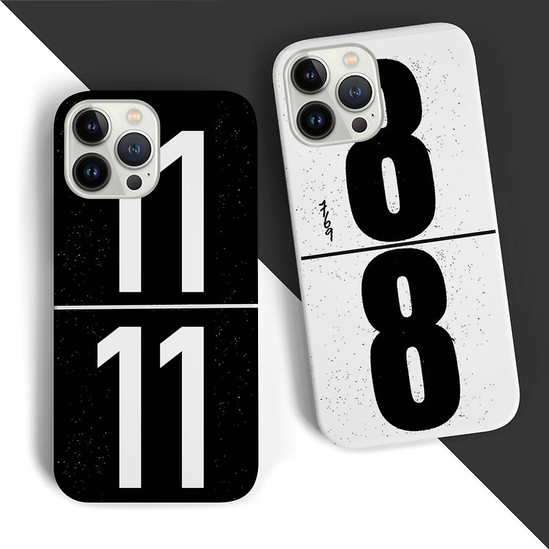 Calendar iPhone/Samsung Phone Case - Phone Cases - Plastic White