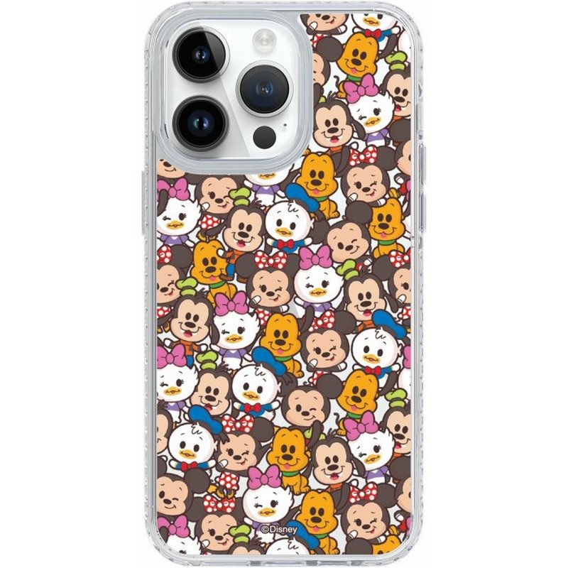 迪士尼米奇老鼠圖案 iPhone16 SamsungS25氣墊標準防摔鏡面手機殼 - 手機殼/手機套 - 塑膠 多色