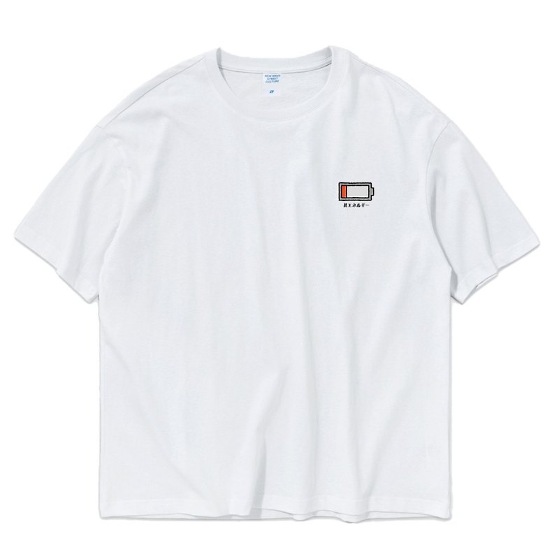 【CREEPS-STORE】Low Energy 寬鬆重磅印花T恤 210g - T 恤 - 棉．麻 多色