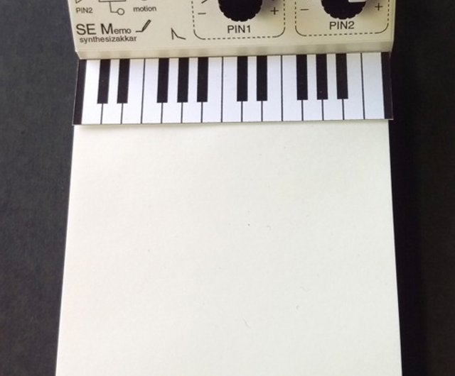 Shops Memo Synthesizertype!MemoPad,MemoS-20A(Aluminum)Memo＆Penstand＆Pushpin!