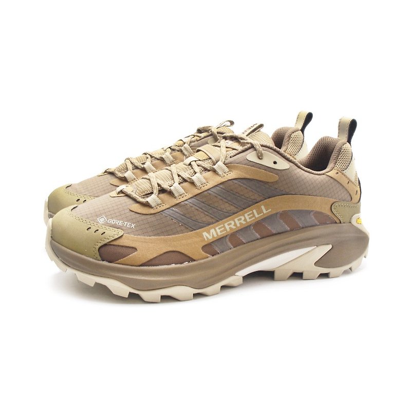 MERRELL (men) MOAB SPEED 2 GORE-TEX waterproof mountaineering hiking shoes for men - Khaki - Men's Running Shoes - Waterproof Material 