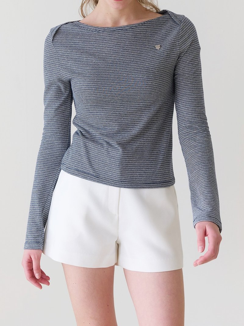 Liz short pants_White - 女短褲/五分褲 - 其他材質 白色