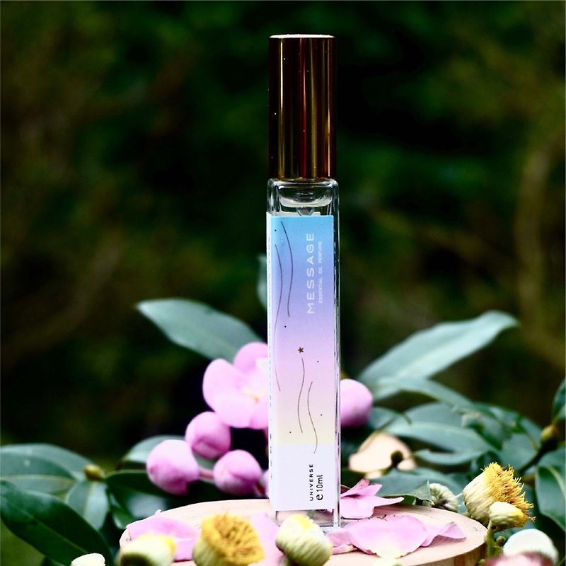 Cosmic Message. Essential Oil Perfume - Fragrances - Glass Blue