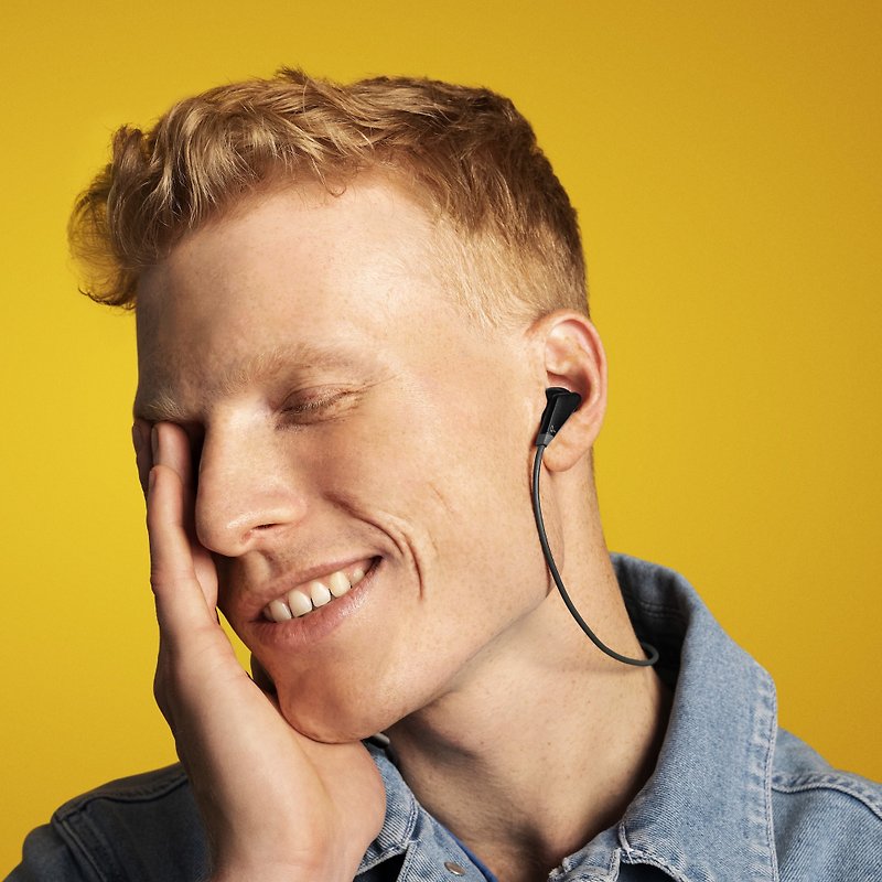 Libratone/bird earphone TRACK in-ear wireless bluetooth sports earphone neck-mounted earplugs - หูฟัง - โลหะ สึชมพู