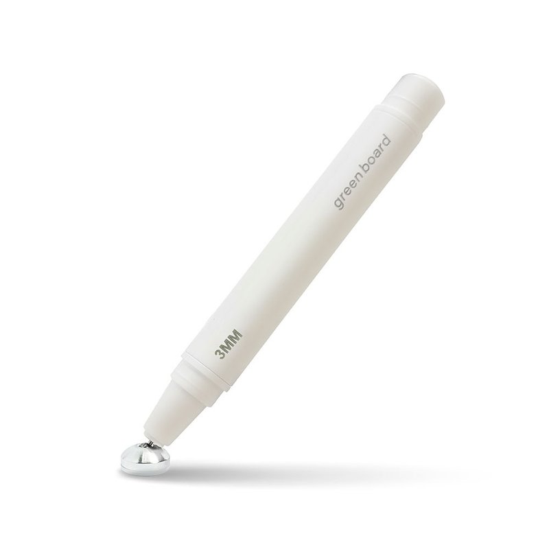 【Green Board 】大尺寸磁性電紙板專用手寫筆-3mm - 其他書寫用具 - 塑膠 白色