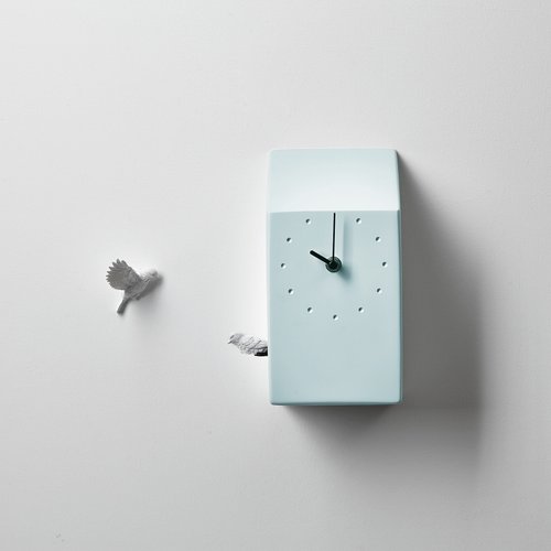 haoshi Good Things Design Cuckoo Clock - Home - Light Blue - Shop ...