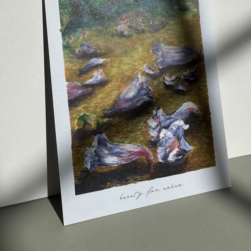 【Postcard】Beauty for ashes - Cards & Postcards - Paper Multicolor