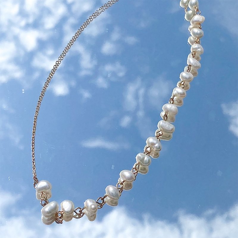 Pearl Necklace - Necklaces - Pearl White