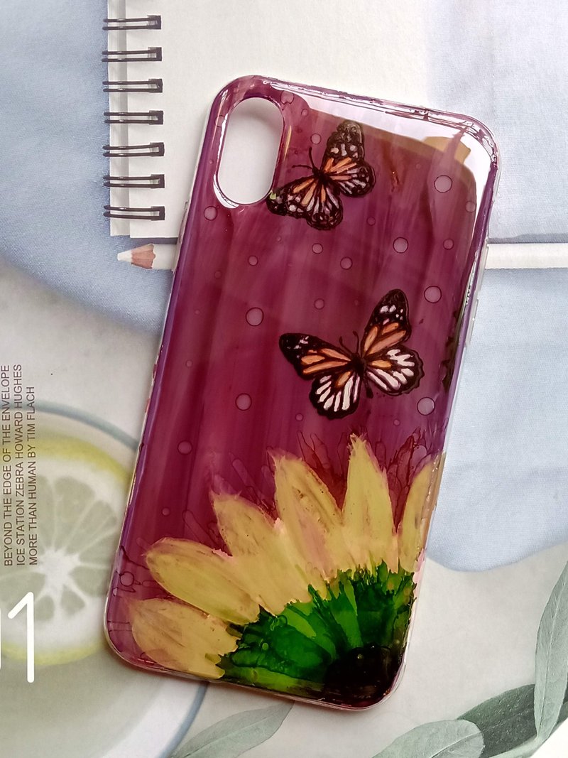 手繪手機保護殼, Apple iPhone X, iPhone XS - 手機殼/手機套 - 塑膠 多色