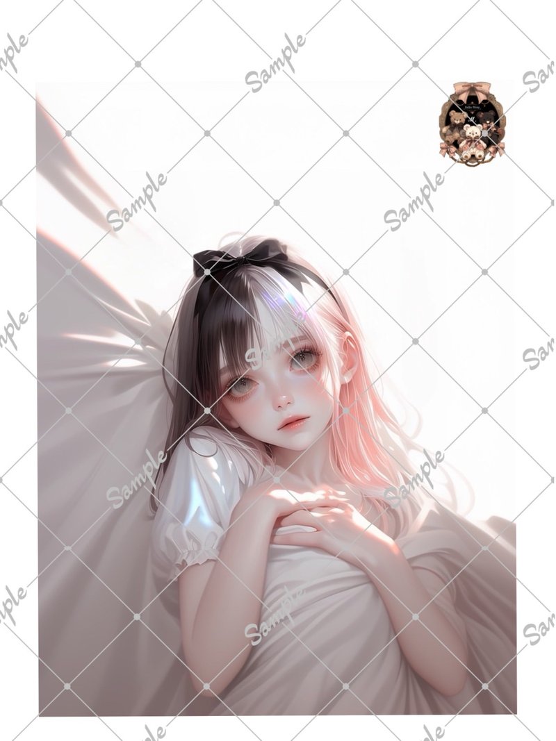 オリジナル人物ステッカー - 貼紙 - 紙 